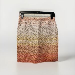Anthropologie Multicolor Pencil Skirt